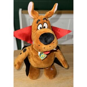 Gemmy Scooby Doo Vampire Dracula Stuffed Plush 14"  Sings Dances‎ Halloween EUC